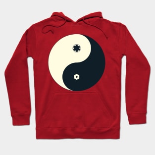 Cassette Pencil Yin Yang Hoodie